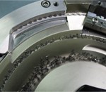 CNC machined bowl feeder components