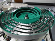 Manual vibratory bowl feeder handcrafted by AI Connects Engineering